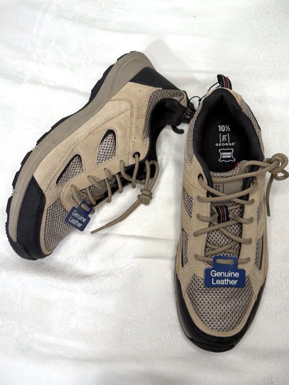 George Men’s Rugged Casual Shoes Tan, New with Tags